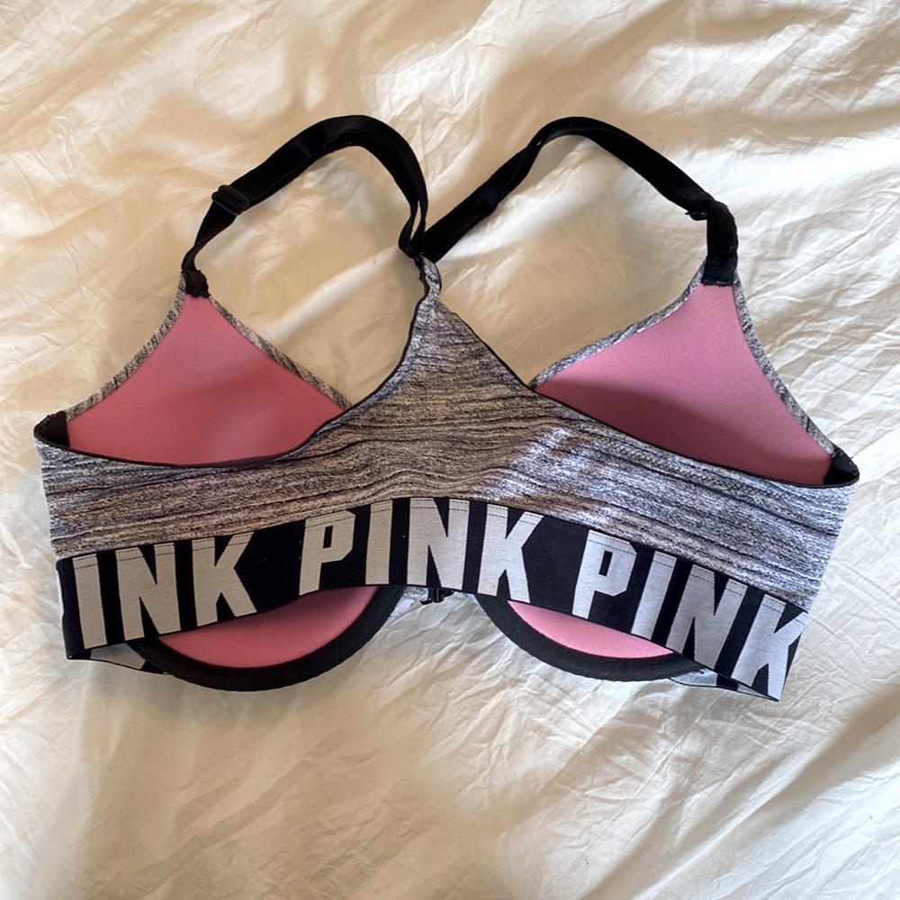 PINK ๐ Padded Racerback Bra - Picture 2 of 4